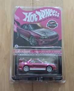 NUEVO Hot Wheels 2023 RLC Ediciones Rosadas Skyline GT-R (BNR34) ENVÍOS AHORA - Imagen 1 de 7