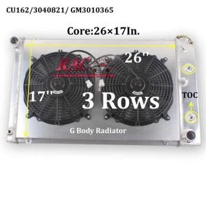 Cubierta del ventilador del radiador para carrocería G 78-87 Chevy Monte Carlo El Camino Cutlass Suprem - Imagen 1 de 8