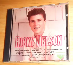 RICKY NELSON - 20 GREATEST HITS - CD - Picture 1 of 4