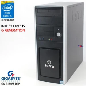 PC COMPUTER GIGABYTE GA-B150M-D3P INTEL CORE i5 6400 8GB RAM DVDRW WINDOWS 10 11 - Bild 1 von 7