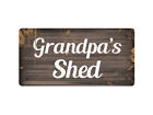 Grandpa's Shed - Metal Sign