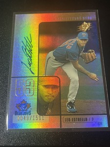 2000 SPx /1500 Leo Estrella #146 Rookie Auto RC Cheapest On eBay Free Shipping