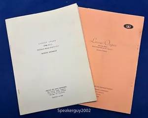 Original Lowrey Orgeln Technische Info & Schaltplan Handbücher / MSO Brentwood Deluxe - Bild 1 von 1