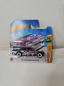 Hot Wheels Datsun Bluebird Wagon 510 lila #235 235/250 - 2023 HW Wagons - Bild 1 von 6