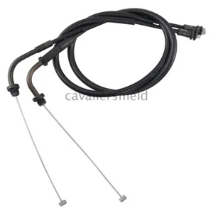 1 juego de cable de acelerador negro para motocicleta línea de alambre de acero para BMW S1000RR 2009-2014 - Imagen 1 de 12