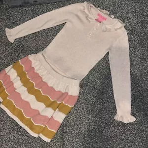 GIRLS DESIGNER ISAAC MIZRAHI NEW YORK SKIRT TOP OUTFIT AGED 4/5 YEARS - Picture 1 of 8