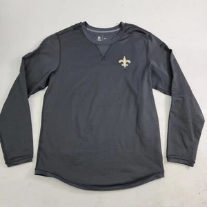 Nike NFL Onfield New Orleans Saints Quilt Grid Fleece Pullover Sweatshirt Herren M - Bild 1 von 8