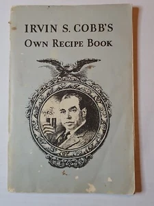 Vintage 1936 Irvin S Cobbs Own Recipes Frankfort Distilleries Bartenders Guide - Picture 1 of 9