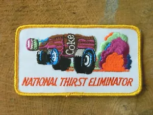 Scarce Vintage Coke National Thirst Eliminator Patch (Late 1960s) - Picture 1 of 2