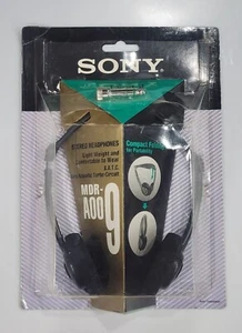 1993 Sony (MDR-A009) Stereo Headphones - Foldable/ COLLECTIBLE New W/ Fast Ship! - Picture 1 of 5