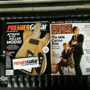 Menge 2 Akustikgitarre Magazin Premier Gitarre Februar 2014 Aufkleber - Bild 1 von 5