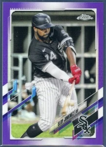 Eloy Jimenez 2021 Topps Chrome Purple Refractor #89 Chicago White Sox 270/299 - Picture 1 of 2
