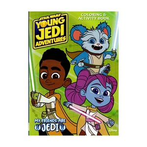 Star Wars Young Jedi Adventures: Coloring & Activity Book & Memory Game Cutout - Imagen 1 de 9
