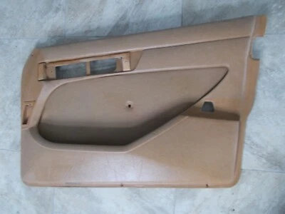 Mercedes Benz 300SD RH Passenger Front Door Panel 82 83 84 Used OEM Tan Damaged Foto 1 de 4