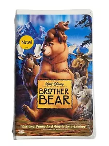 Near Mint Brother Bear Sealed VHS Tape Clamshell BuenaVista Watermarks - Foto 1 di 5