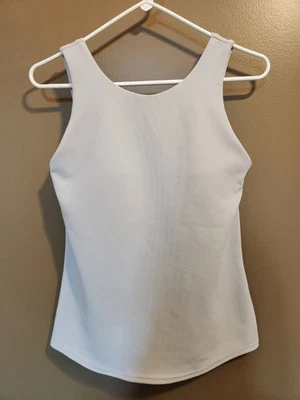 Camiseta deportiva de tenis para mujer 32 grados gris entrenamiento con sujetador incorporado talla pequeña Foto 1 de 4