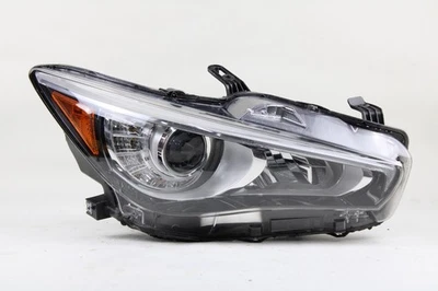 Протестировано! Оригинальная правосторонняя светодиодная фара без системы автоматической фокусировки для Infiniti Q50 2018–2022 годов выпуска - Изображение 1 из 4