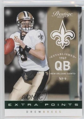 2012 Playoff Prestige Extra Points Green /25 Drew Brees #114 - Image 1 of 2