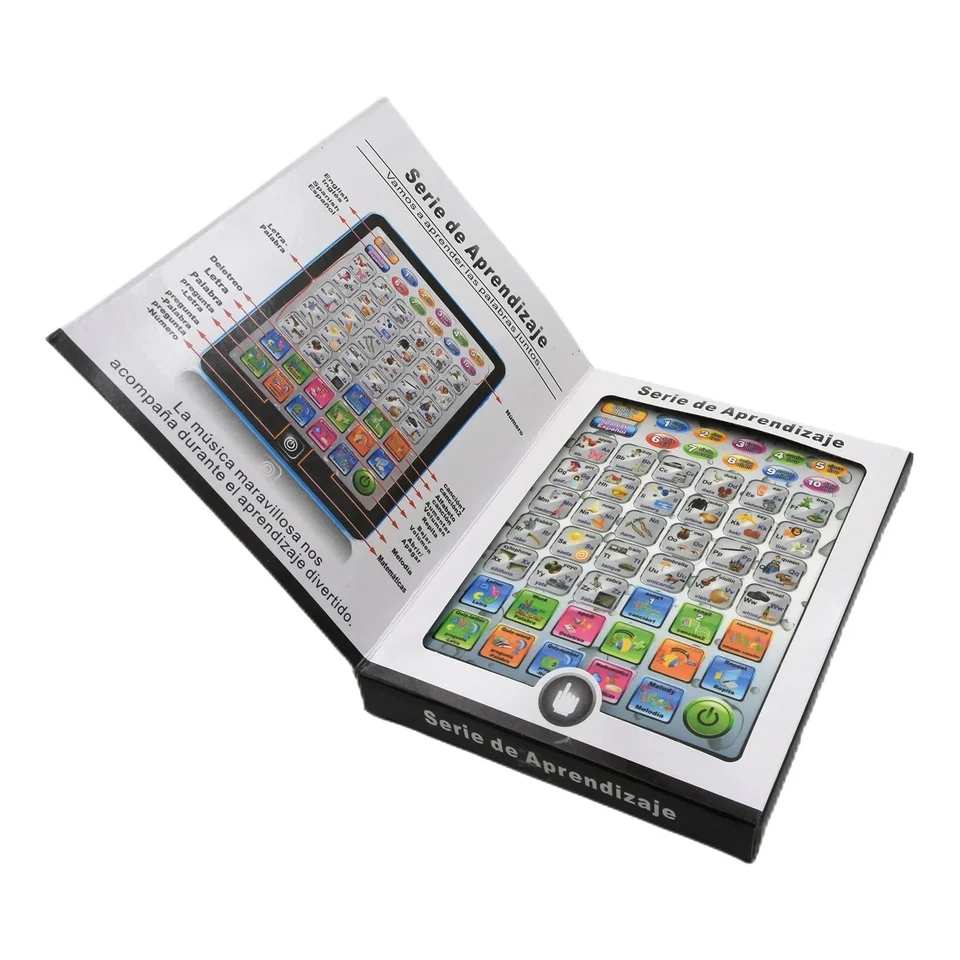 Lerncomputer Sprachtrainer Englisch Spanisch Kinder Frühförderung Spiel - Bild 1 von 4