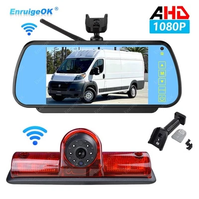 Wireless Backup Camera Kit for Nissan NV 1500 2500 3500 NV Cargo Van 2012-2019 - Image 1 of 4