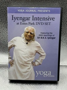 Yoga Journal's Iyengar Intensive at Estes Park DVD Set (Sri B.K.S. Iyengar) - Picture 1 of 5
