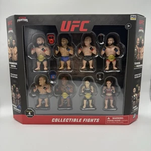 Juego de estatuillas de peleas coleccionables PMI UFC luchadores octágonos peleas coleccionables NUEVO - Imagen 1 de 4