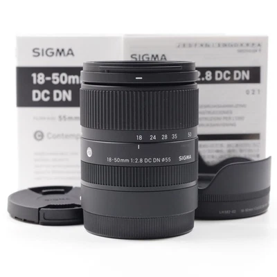 SIGMA Contemporary 18-50mm F2.8 DC DN for Sony E mount [Top Mint] #4849J - Image 1 of 4