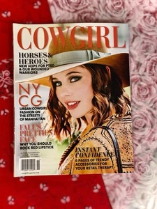Cowgirl Magazine • Oct/Nov ‘15 • Christina Greene Cover *Horses & Heroes* - Picture 1 of 4