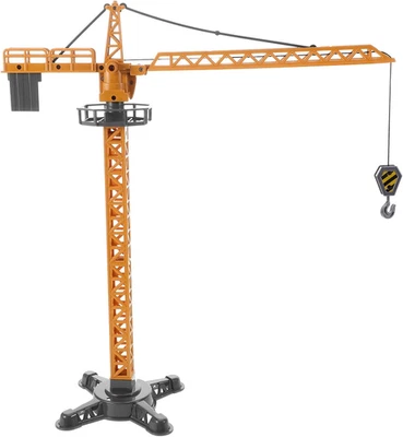 Veicolo Da Costruzione Con Gru Manuale Didattico Con Funzioni Realistiche per Es - Immagine 1 di 4