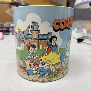 Walt Disney Productions Chein & Co Keksdose 3 Schweine, Schneewittchen, Alice Mickey - Bild 1 von 6