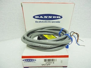 (NEW) Banner SM312FP Fiber Optic Sensor - Picture 1 of 2