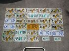 30 Guam license plate lot for collecting or decorating