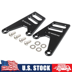 Pair Heel Guards Cover Protector Bracket For KTM 690 Enduro 690 Enduro R 2008-23 - Picture 1 of 12