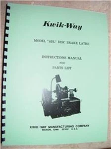 Torno de freno de disco manual Kwik Way modelo SDL - Imagen 1 de 1