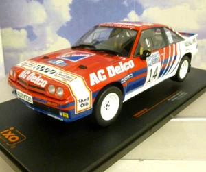 IXO 1/18 AC DELCO OPEL MANTA 400 #14 LOMBARD RAC RALLY 1985 JIMMY MCRAE/GRINDROD - Picture 1 of 5