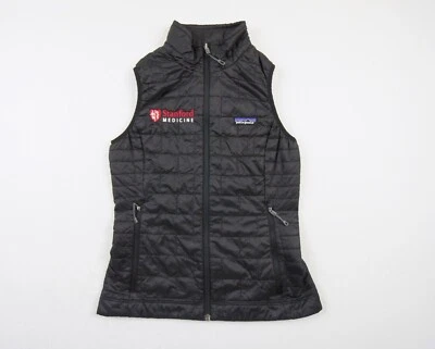 Patagonia Puffer Jacket Womens XS Black Nano Puff Vest Lightweight Outdoors - Image 1 of 4