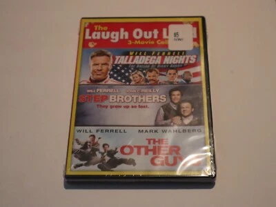 The Other Guys Step Brothers Talladega Nights 3 Movie Collection Laugh Out Loud - Image 1 of 2