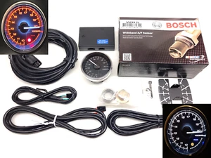 RSR ANALOG 60mm Breitband Lambda Anzeige + Bosch 4.9 LSU ALARM Wideband Gauge R - Picture 1 of 9