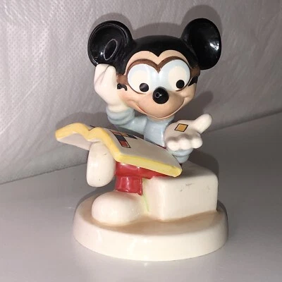 Figura Científica Hummel Goebel Disney Mickey Mouse 1721910 4" Estampada Alemania Foto 1 de 4