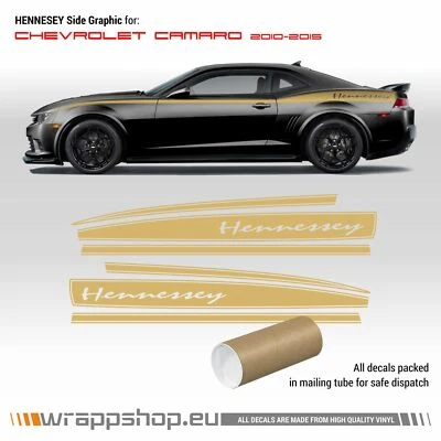 Gráfico lateral Hennessey para Chevrolet Camaro 2010-2015 Foto 1 de 4