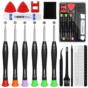 Precision Screwdriver Set 15 in 1 Computer Screwdriver Kit with P5 Pentalobe ... - Picture 1 of 9
