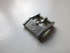 Certina de colección años 70 acero inoxidable ""Unroc"" suizo 9 mm correa de reloj hebilla - Imagen 1 de 4