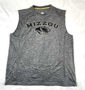 Camiseta Sin Mangas Mizzou Tigres de la Universidad de Missouri Gris Talla Nueva Sin Etiquetas - Imagen 1 de 7
