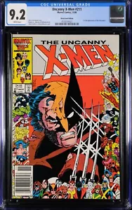 Uncanny X-Men #211 CGC 9.2 Marvel 1986 Quiosco 1st Marauders Anniv Border - Imagen 1 de 2