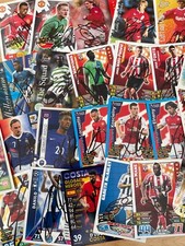 match attax, Futera,Shoot Out And Other Signed Cards