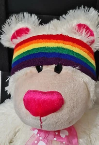 Rainbow Elastic Running Sweatband Headband - FAST US SHIPPER - Imagen 1 de 2