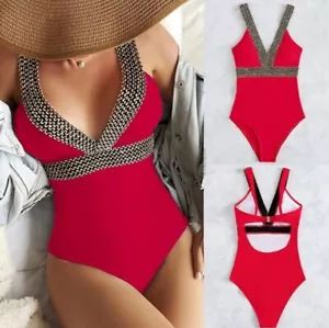 Sexy Swimwear Women 2023 Bath Suit Swimming Suit Bathing Suits Riseado Push Up W - Picture 1 of 16