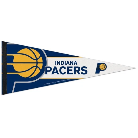 INDIANA PACERS ROLL UP PREMIUM FELT PENNANT 12"x30" NEW WINCRAFT 👀 Cover
