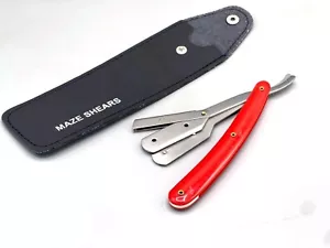 PROFESSIONAL BARBER CUT THROAT STRAIGHT Classic Razor Razoi Ustara - Picture 1 of 8
