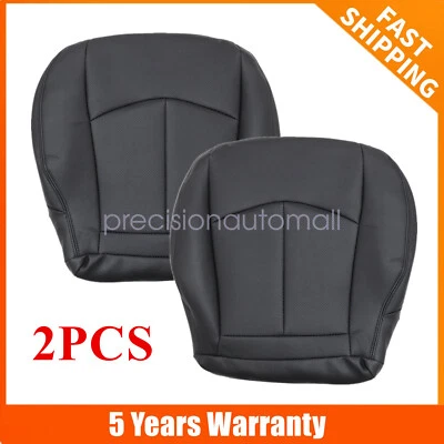 Cubierta de asiento perforada inferior lateral negra para Mercedes Benz E350 2003-2009 Foto 1 de 4